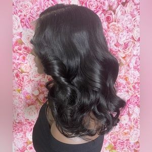 ⬇️$280 14” Wig Raw Indian Hair